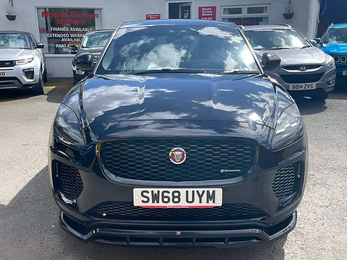 Used 2019 Jaguar E-Pace R-Dynamic S Black - Interior and Exterior details 11