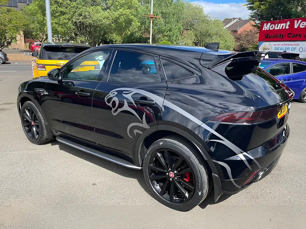 Used 2019 Jaguar E-Pace R-Dynamic S Black - Interior and Exterior details 6