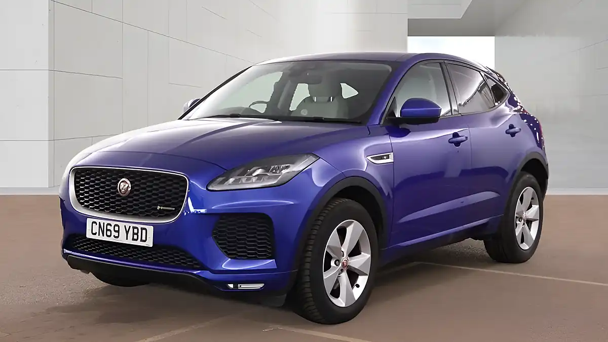 Used 2019 Jaguar E-Pace R-Dynamic S Blue - Interior and Exterior details 4