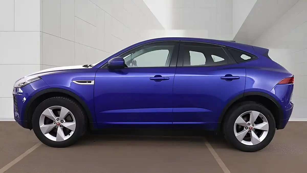 Used 2019 Jaguar E-Pace R-Dynamic S Blue - Interior and Exterior details 6