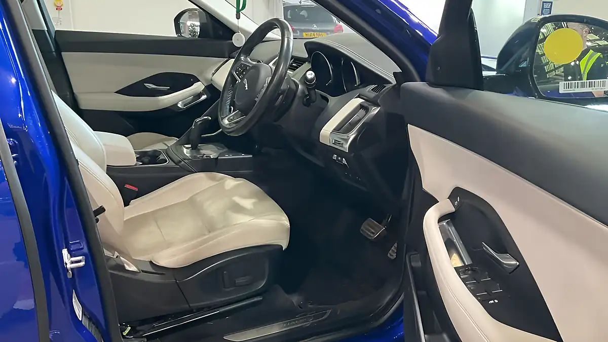 Used 2019 Jaguar E-Pace R-Dynamic S Blue - Interior and Exterior details 7