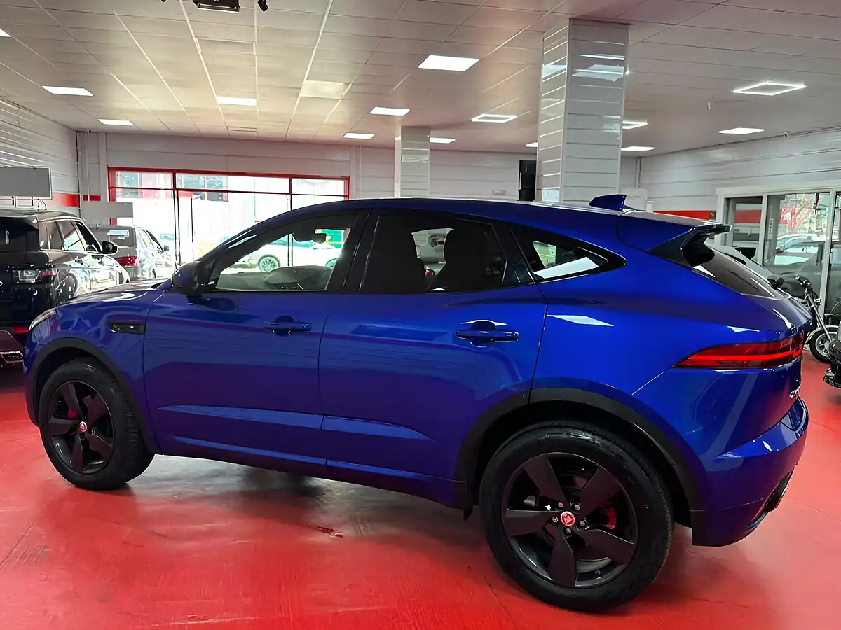 Used 2019 Jaguar E-Pace R-Dynamic S Blue - Interior and Exterior details 10