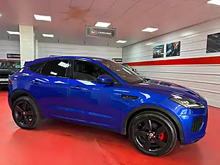 Used 2019 Jaguar E-Pace R-Dynamic S Blue - Interior and Exterior details 4