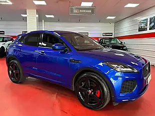 Used 2019 Jaguar E-Pace R-Dynamic S Blue - Interior and Exterior details 5