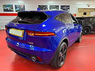 Used 2019 Jaguar E-Pace R-Dynamic S Blue - Interior and Exterior details 6
