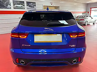 Used 2019 Jaguar E-Pace R-Dynamic S Blue - Interior and Exterior details 7
