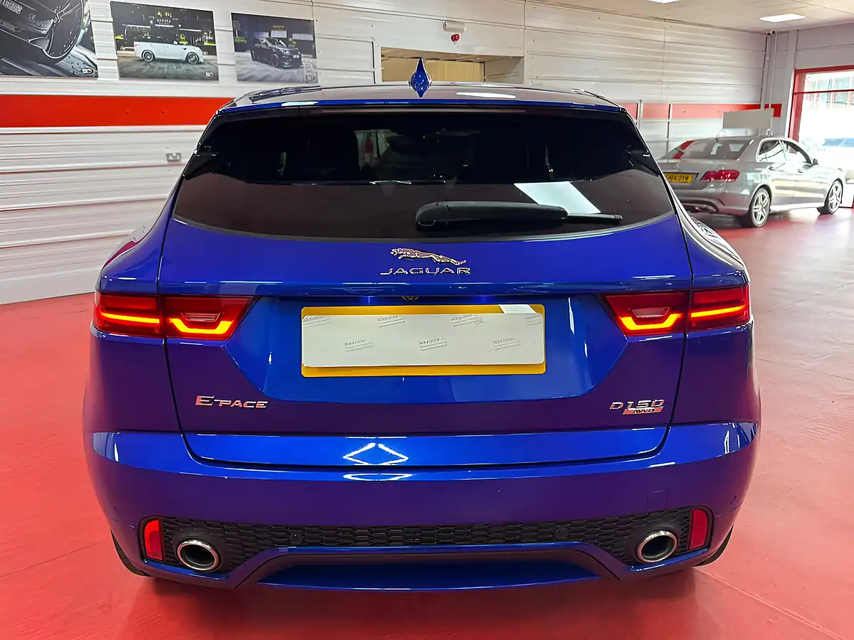 Used 2019 Jaguar E-Pace R-Dynamic S Blue - Interior and Exterior details 7