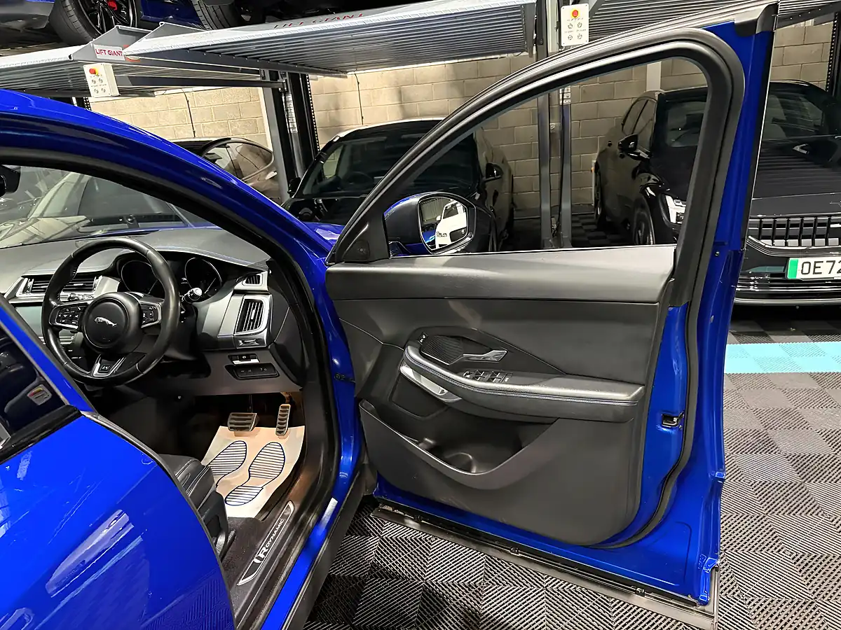 Used 2019 Jaguar E-Pace R-Dynamic S Blue - Interior and Exterior details 13