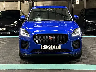Used 2019 Jaguar E-Pace R-Dynamic S Blue - Interior and Exterior details 4