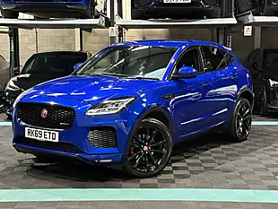 Used 2019 Jaguar E-Pace R-Dynamic S Blue - Interior and Exterior details 5