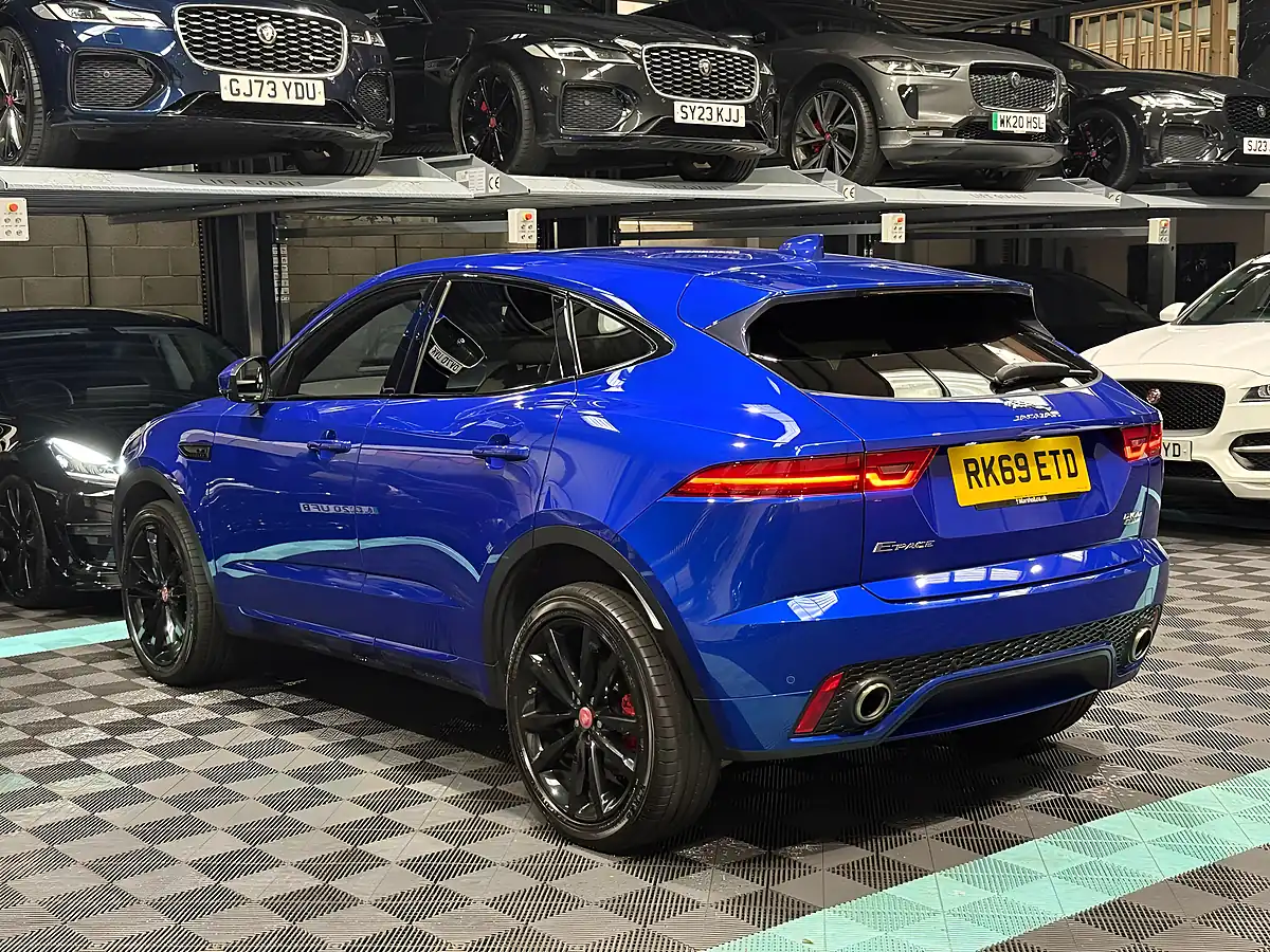 Used 2019 Jaguar E-Pace R-Dynamic S Blue - Interior and Exterior details 7