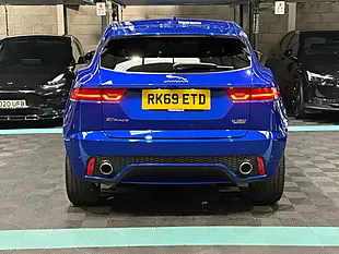 Used 2019 Jaguar E-Pace R-Dynamic S Blue - Interior and Exterior details 8