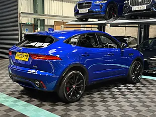 Used 2019 Jaguar E-Pace R-Dynamic S Blue - Interior and Exterior details 9