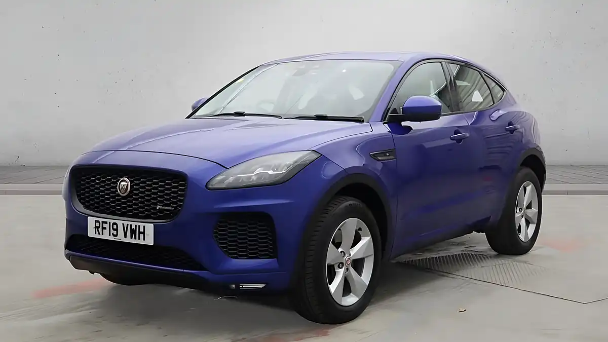 Used 2019 Jaguar E-Pace R-Dynamic S Caesium Blue - Interior and Exterior details 4
