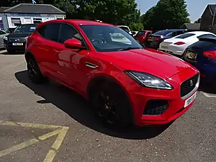 Used 2019 Jaguar E-Pace R-Dynamic S Red - Interior and Exterior details 11