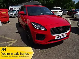 Used 2019 Jaguar E-Pace R-Dynamic S Red - Interior and Exterior details 3
