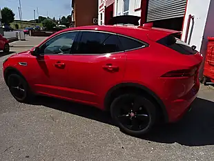 Used 2019 Jaguar E-Pace R-Dynamic S Red - Interior and Exterior details 5