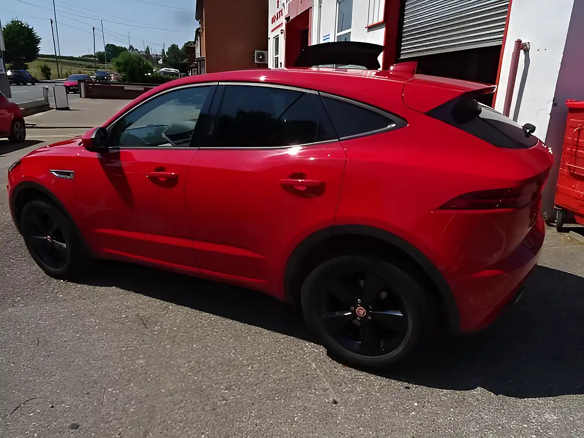 Used 2019 Jaguar E-Pace R-Dynamic S Red - Interior and Exterior details 5