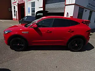 Used 2019 Jaguar E-Pace R-Dynamic S Red - Interior and Exterior details 6