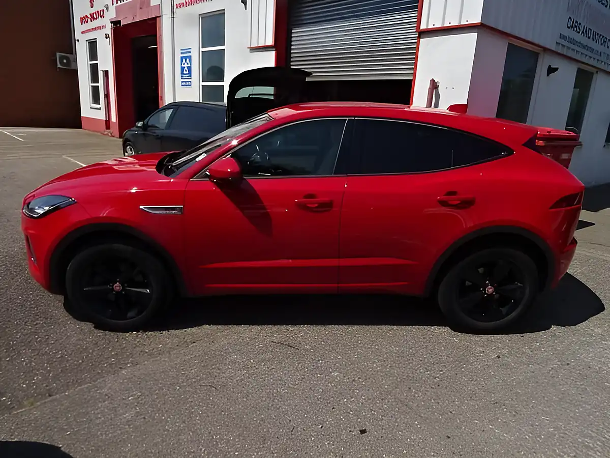 Used 2019 Jaguar E-Pace R-Dynamic S Red - Interior and Exterior details 6