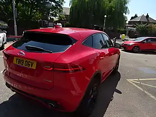 Used 2019 Jaguar E-Pace R-Dynamic S Red - Interior and Exterior details 8