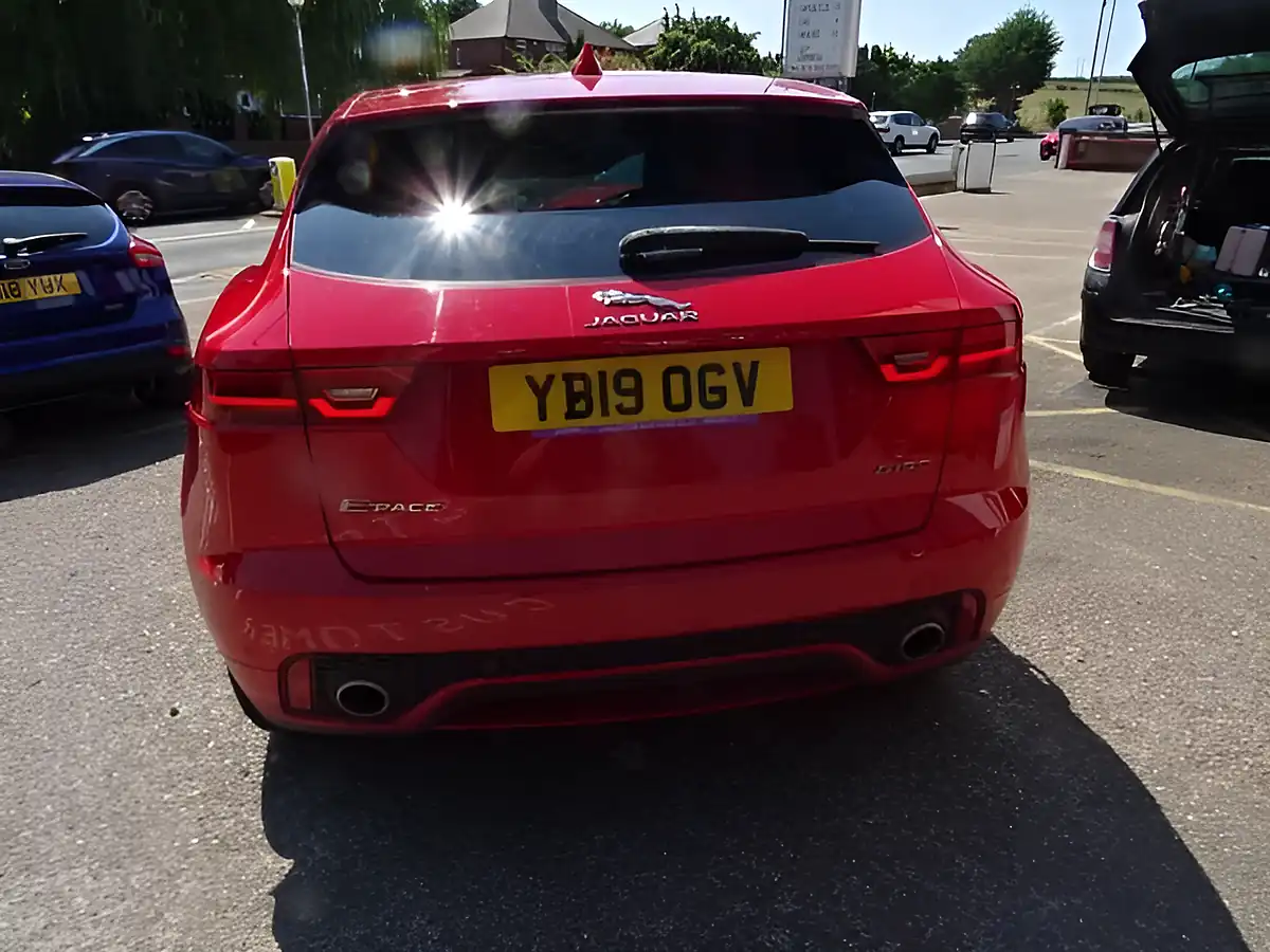 Used 2019 Jaguar E-Pace R-Dynamic S Red - Interior and Exterior details 9