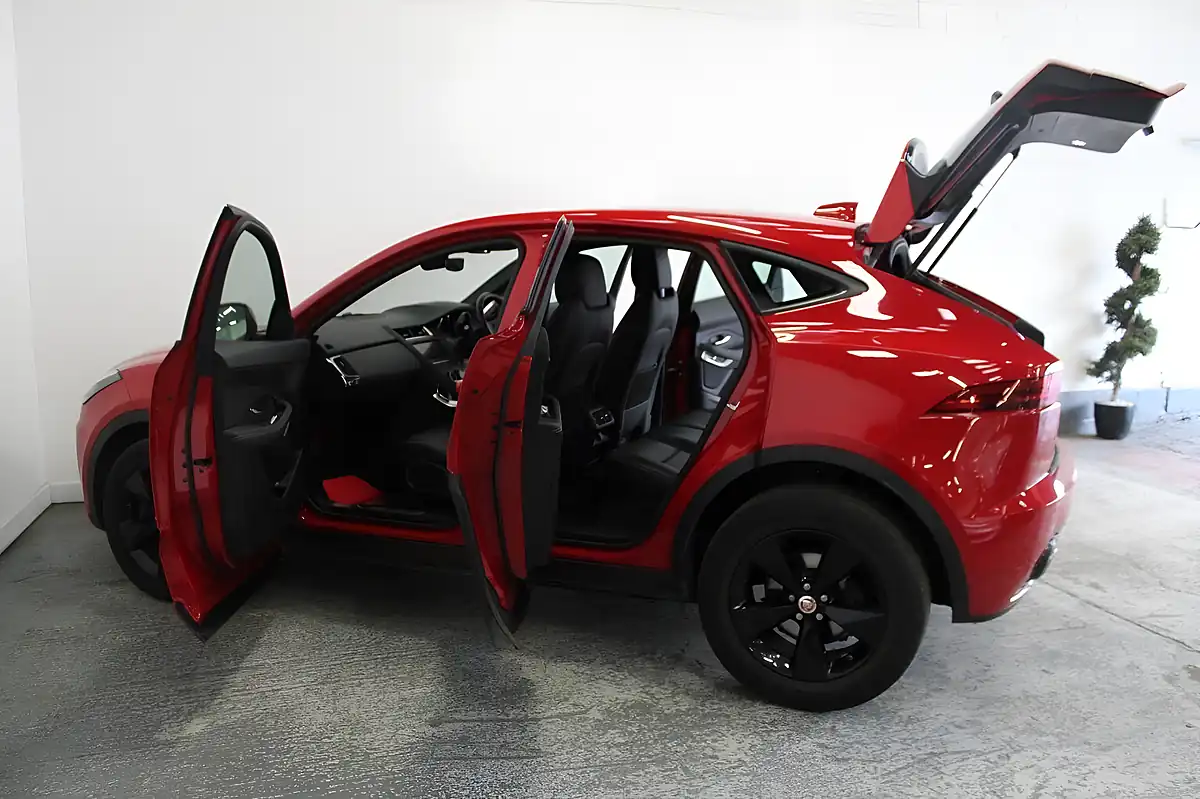 Used 2019 Jaguar E-Pace R-Dynamic S Red - Interior and Exterior details 11