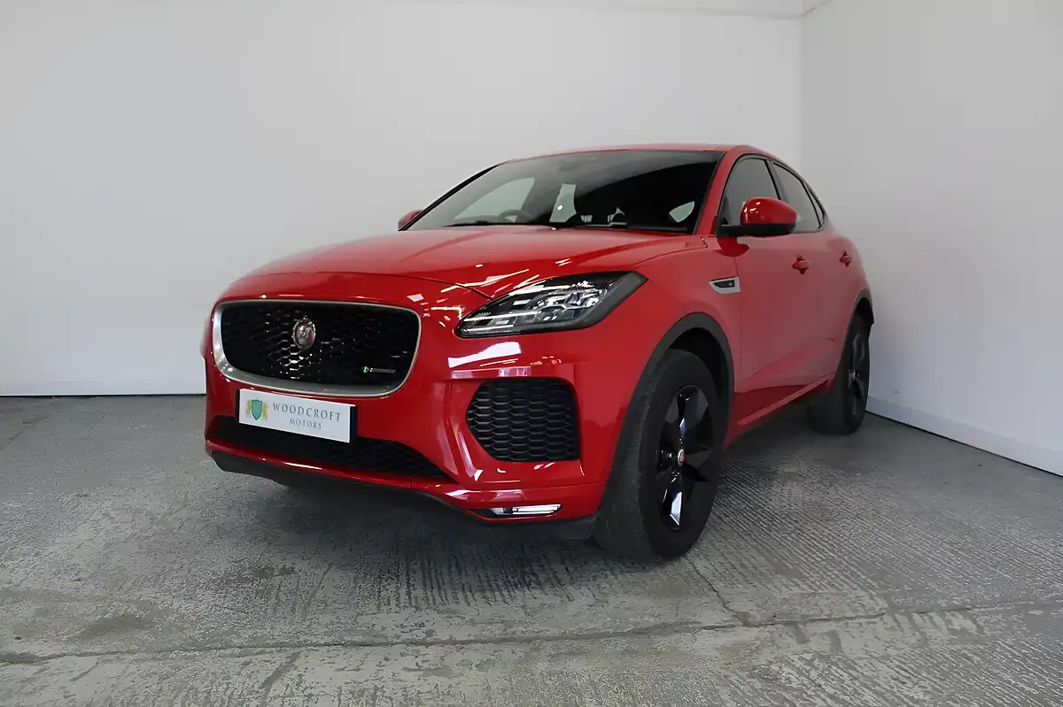 Used 2019 Jaguar E-Pace R-Dynamic S Red - Interior and Exterior details 2