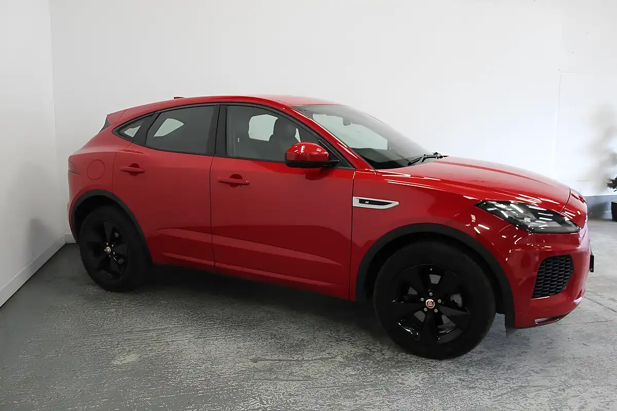 Used 2019 Jaguar E-Pace R-Dynamic S Red - Interior and Exterior details 3