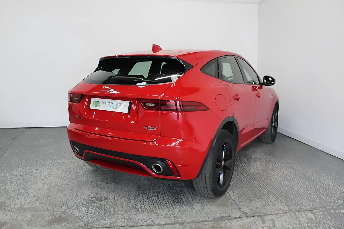 Used 2019 Jaguar E-Pace R-Dynamic S Red - Interior and Exterior details 6