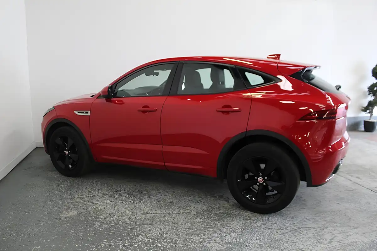 Used 2019 Jaguar E-Pace R-Dynamic S Red - Interior and Exterior details 7