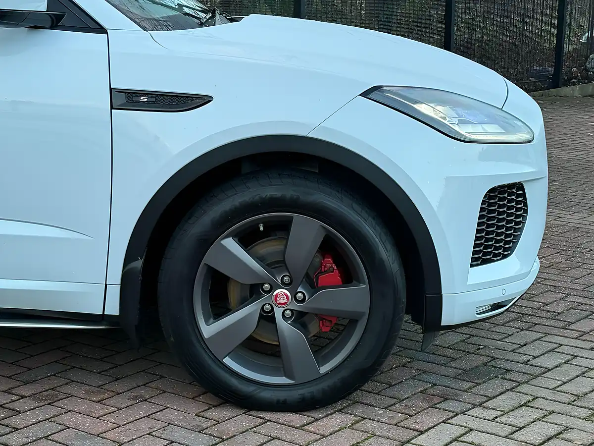 Used 2019 Jaguar E-Pace R-Dynamic S White - Interior and Exterior details 14