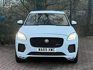 Used 2019 Jaguar E-Pace R-Dynamic S White - Interior and Exterior details 4