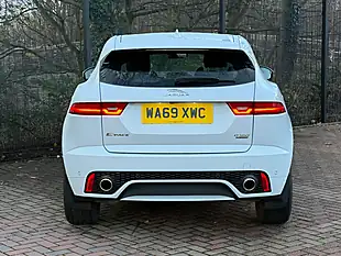 Used 2019 Jaguar E-Pace R-Dynamic S White - Interior and Exterior details 8