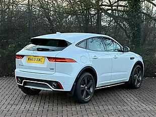 Used 2019 Jaguar E-Pace R-Dynamic S White - Interior and Exterior details 9