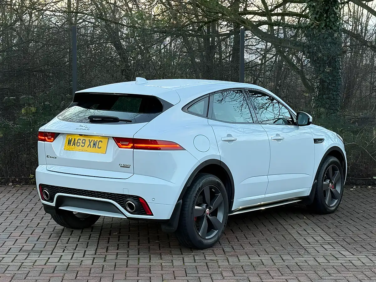 Used 2019 Jaguar E-Pace R-Dynamic S White - Interior and Exterior details 9