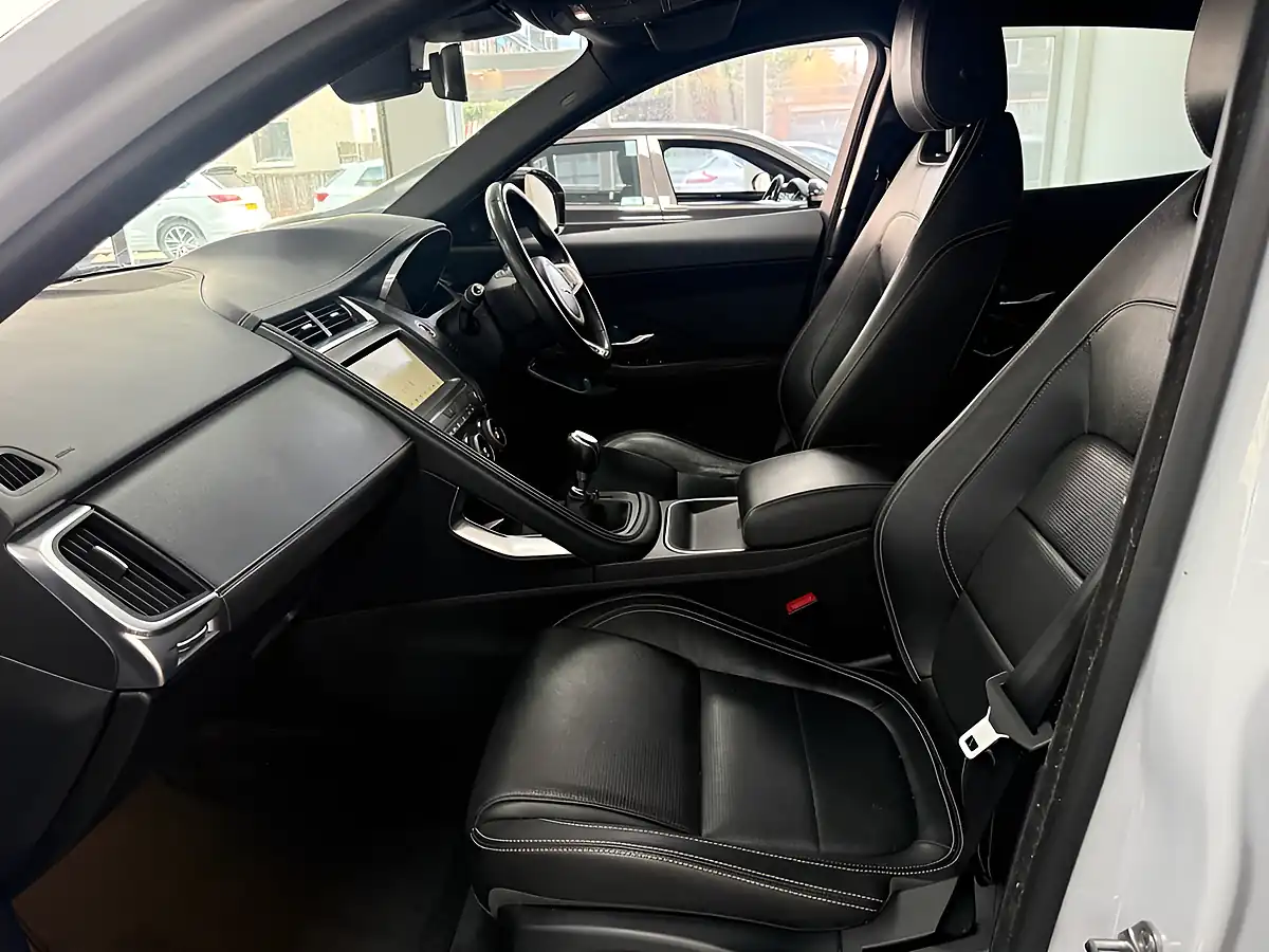 Used 2019 Jaguar E-Pace R-Dynamic S White - Interior and Exterior details 11