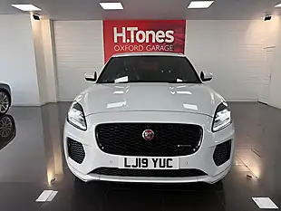 Used 2019 Jaguar E-Pace R-Dynamic S White - Interior and Exterior details 13