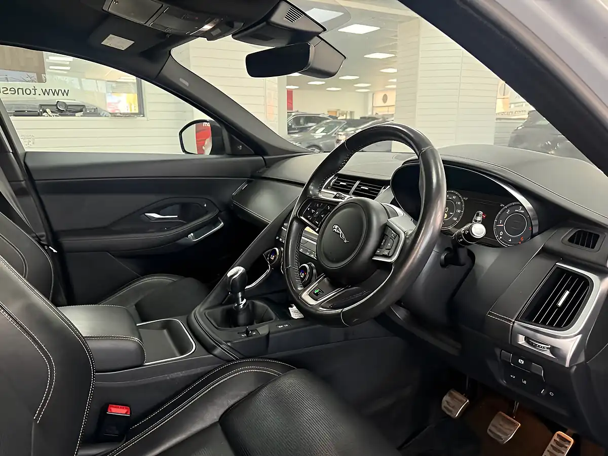 Used 2019 Jaguar E-Pace R-Dynamic S White - Interior and Exterior details 14