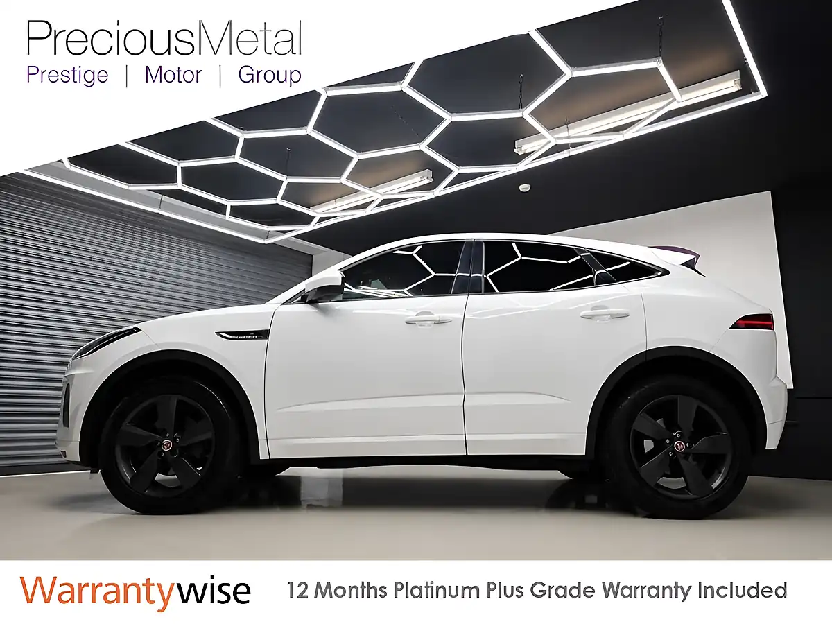 Used 2019 Jaguar E-Pace R-Dynamic S White - Interior and Exterior details 2