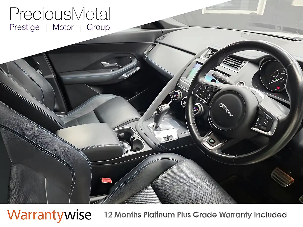 Used 2019 Jaguar E-Pace R-Dynamic S White - Interior and Exterior details 3
