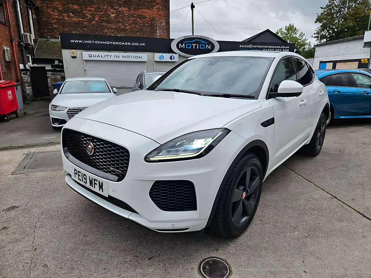Used 2019 Jaguar E-Pace R-Dynamic S White - Interior and Exterior details 19