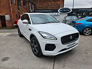 Used 2019 Jaguar E-Pace R-Dynamic S White - Interior and Exterior details 4