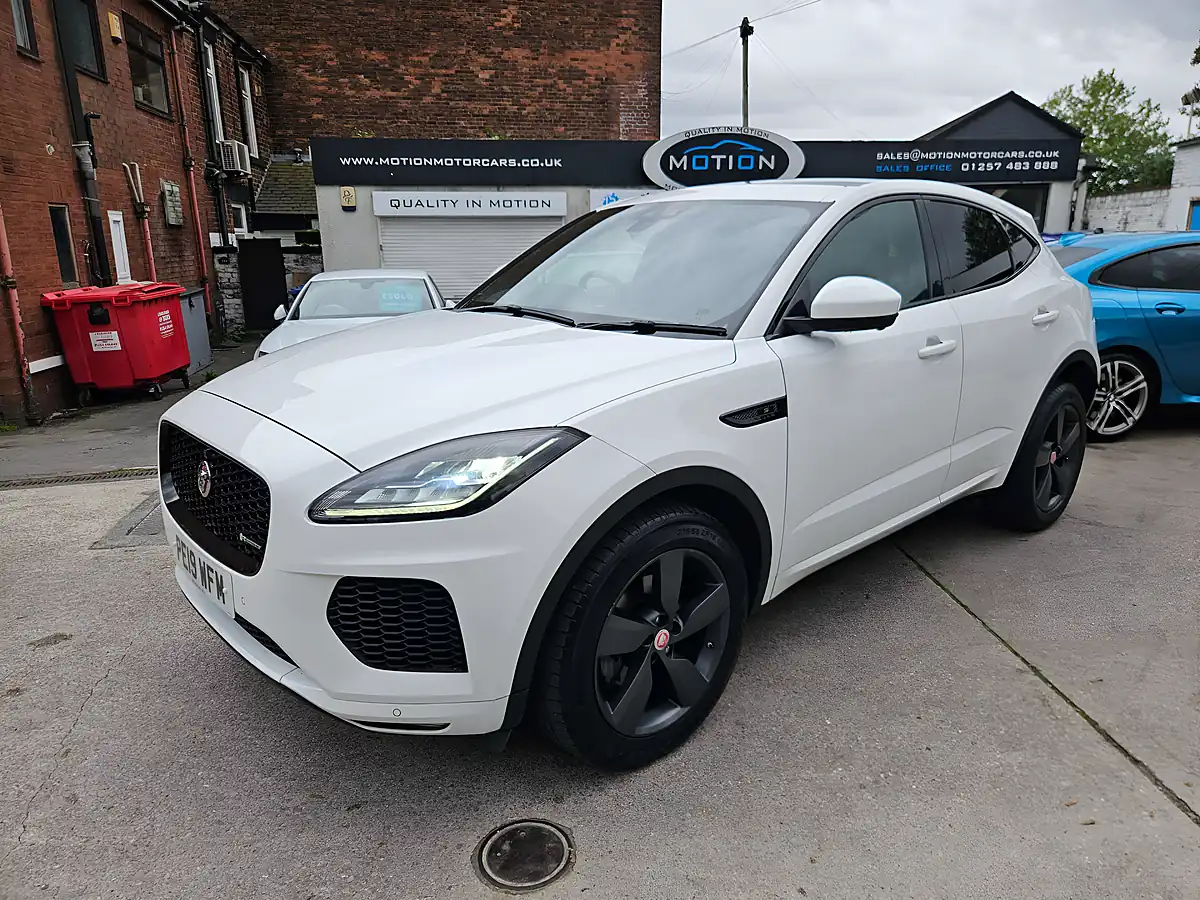 Used 2019 Jaguar E-Pace R-Dynamic S White - Interior and Exterior details 5