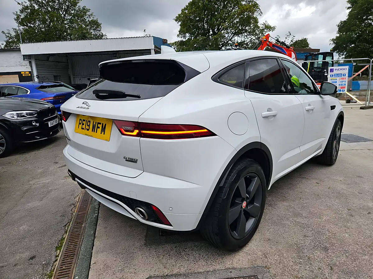 Used 2019 Jaguar E-Pace R-Dynamic S White - Interior and Exterior details 7