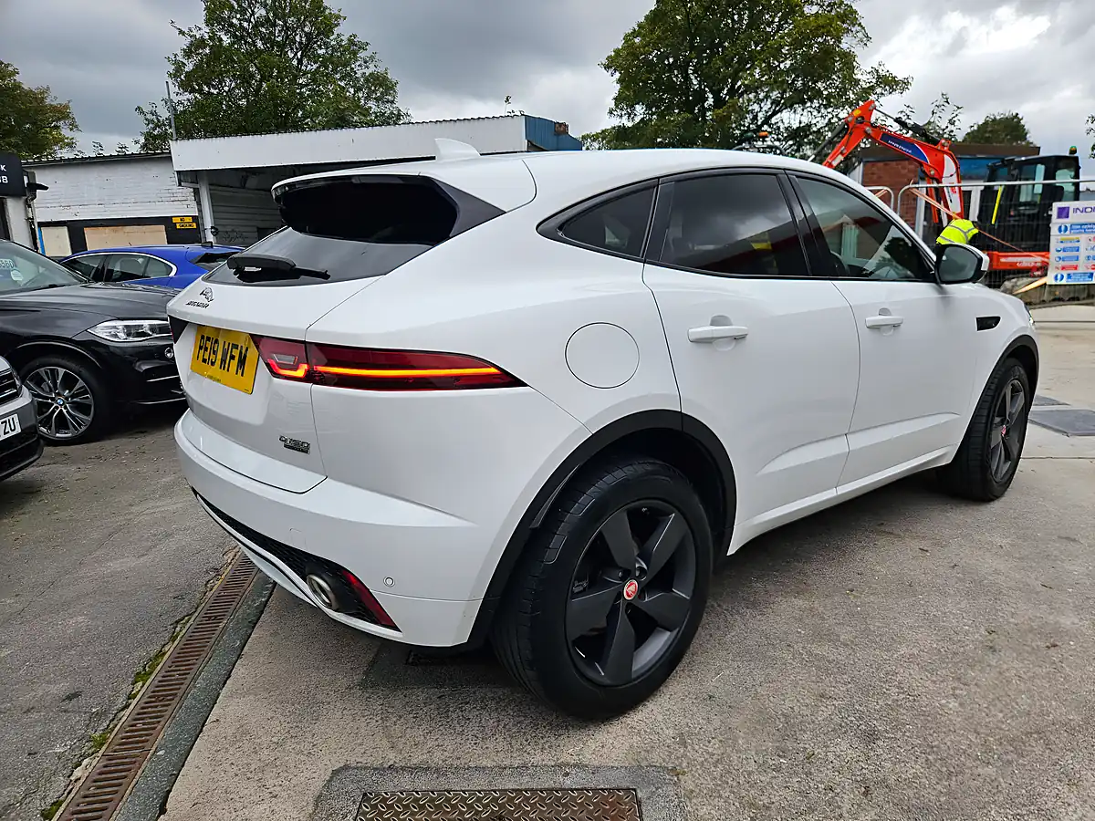 Used 2019 Jaguar E-Pace R-Dynamic S White - Interior and Exterior details 8