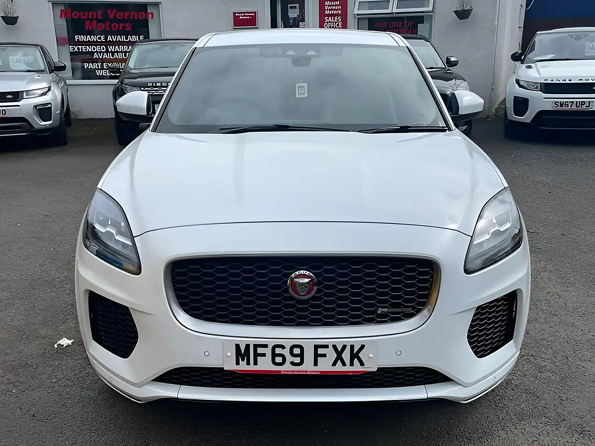 Used 2019 Jaguar E-Pace R-Dynamic S White - Interior and Exterior details 10