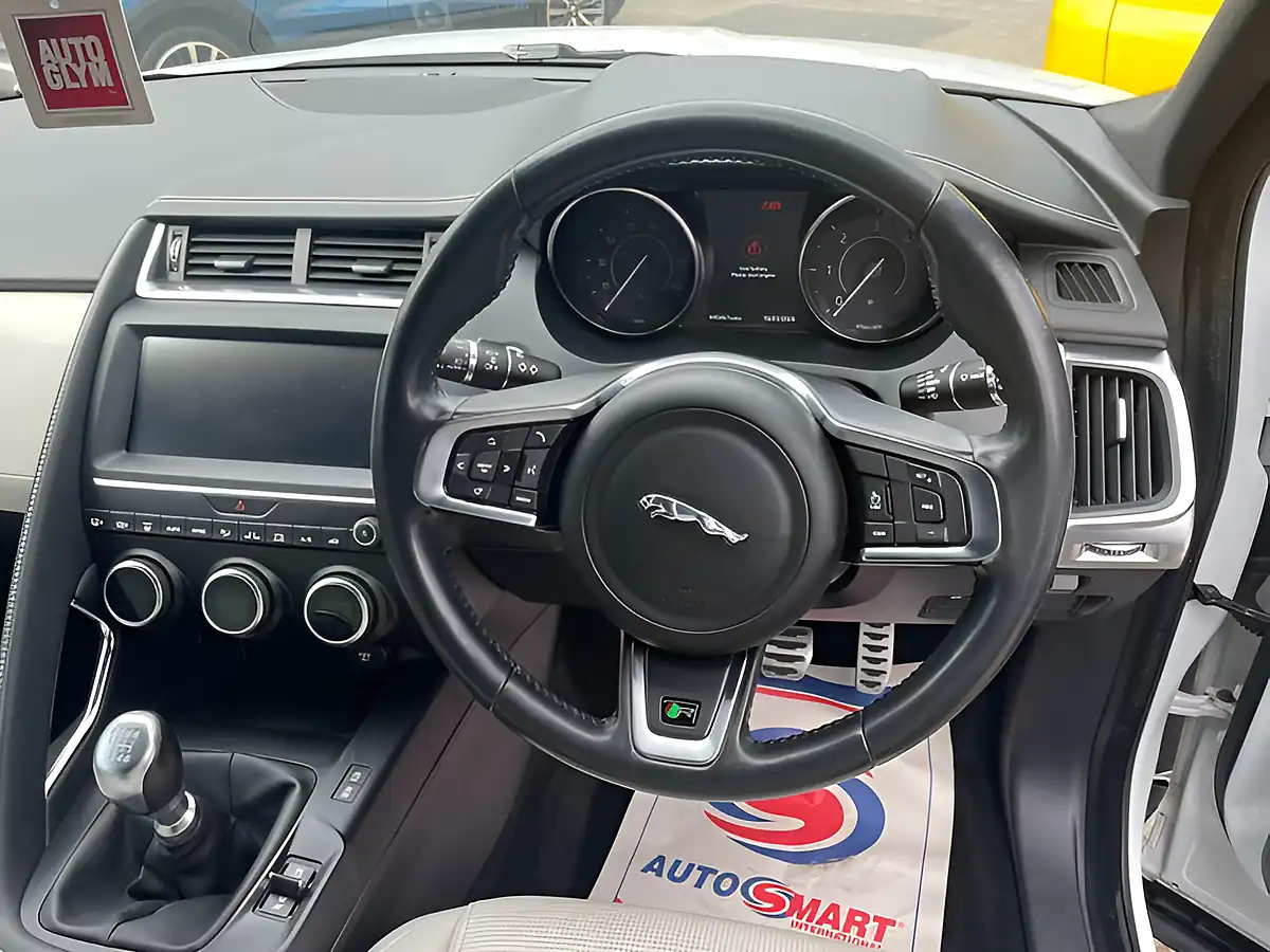 Used 2019 Jaguar E-Pace R-Dynamic S White - Interior and Exterior details 15