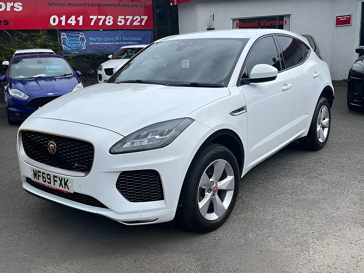 Used 2019 Jaguar E-Pace R-Dynamic S White - Interior and Exterior details 4