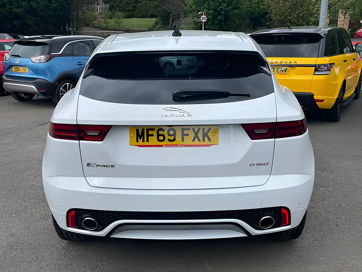 Used 2019 Jaguar E-Pace R-Dynamic S White - Interior and Exterior details 7